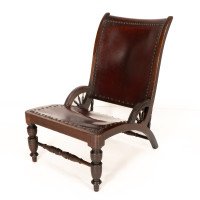 H. H. Richardson in the Style of E. W. Godwin an American Leatherette Side Chair - Thumbnail 3