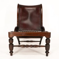H. H. Richardson in the Style of E. W. Godwin an American Leatherette Side Chair - Thumbnail 8