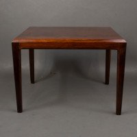 Silkeborg. A Small Danish Rosewood Veneered Side Table or Coffee Table - Thumbnail 8