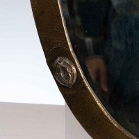 Arts and Crafts – Hand-Hammered Brass Mirror with Celtic Details (c.1900) - Thumbnail 6