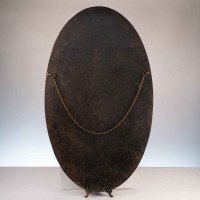 Arts and Crafts – Hand-Hammered Brass Mirror with Celtic Details (c.1900) - Thumbnail 7