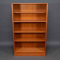 Mid-Century – Teak Bookshelves with Five Adjustable Shelves (c.1960) - Thumbnail 2