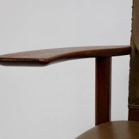 George Walton. An Arts & Crafts Glasgow School Oak 'Abingdon' Armchair - Thumbnail 8