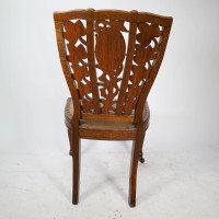 Arthur Heygate Mackmurdo for the Century Guild. An Important Art Nouveau Chair - Thumbnail 8