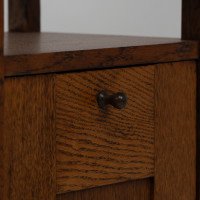 G. M. Ellwood for J. S. Henry. An Oak & Inlaid Coal Purdonium - Thumbnail 10
