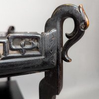 Aesthetic Movement Japanese Tea Trolley with River Scene Decoration - Thumbnail 11