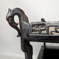 Aesthetic Movement Japanese Tea Trolley with River Scene Decoration - Thumbnail 14