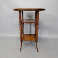 E. W. Godwin for Collinson & Lock. An Aesthetic Movement Mahogany Side Table - Thumbnail 4
