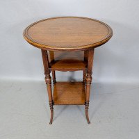E. W. Godwin for Collinson & Lock. An Aesthetic Movement Mahogany Side Table - Thumbnail 2