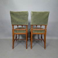 Charles Bevan Attributed for Marsh, Jones and Cribb – Gothic Revival Oak Chairs - Thumbnail 7