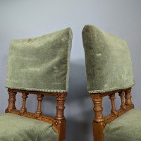 Charles Bevan Attributed for Marsh, Jones and Cribb – Gothic Revival Oak Chairs - Thumbnail 8