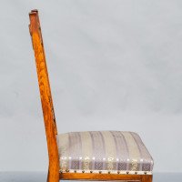 Liberty & Co., Six English Arts & Crafts Oak Dining Chairs with Heart Cut-Outs - Thumbnail 25