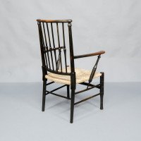 Liberty & Co., attributed. Egyptian-Style Thebes Fully Restored & Professionally Re-Rushed - Thumbnail 7