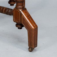 Bruce Talbert, in the Style Of. An Aesthetic Movement Walnut & Gilt Octagonal Centre Table - Thumbnail 13