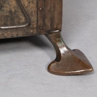 Jesson Birkett, Attributed – Arts and Crafts Copper Fireside Log Box and Seat - Thumbnail 18