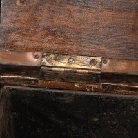Jesson Birkett, Attributed – Arts and Crafts Copper Fireside Log Box and Seat - Thumbnail 28