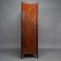 Betty Joel, attributed. Arts & Crafts Oak Tallboy & Matching Petite Chest of Drawers - Thumbnail 5