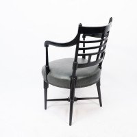 E. W. Godwin for William Watt. An Anglo-Japanese Old English or Jacobean Armchair - Thumbnail 5