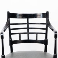 E. W. Godwin for William Watt. An Anglo-Japanese Old English or Jacobean Armchair - Thumbnail 13