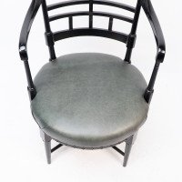 E. W. Godwin for William Watt. An Anglo-Japanese Old English or Jacobean Armchair - Thumbnail 18