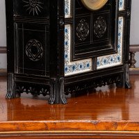 Lewis Foreman Day. Made by Howell & Sons. An Aesthetic Movement Ebonized Clock - Thumbnail 13