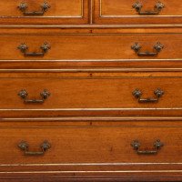Bruce Talbert. Gillows & Co., a Rare Aesthetic Movement Walnut Chest of Drawers - Thumbnail 10