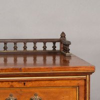 Bruce Talbert. Gillows & Co., a Rare Aesthetic Movement Walnut Chest of Drawers - Thumbnail 7