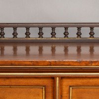Bruce Talbert. Gillows & Co., a Rare Aesthetic Movement Walnut Chest of Drawers - Thumbnail 8