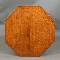 Jas Shoolbred, Attributed – Aesthetic Movement Oak Octagonal Side Table - Thumbnail 14