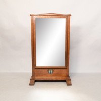 George Walton. An Arts & Crafts Oak Dressing Table Mirror - Thumbnail 2