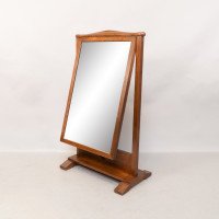 George Walton. An Arts & Crafts Oak Dressing Table Mirror - Thumbnail 4