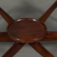 Morris & Co., Mahogany Side Table with a Shaped Top & a Wavy Apron - Thumbnail 11