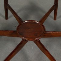 Morris & Co., Mahogany Side Table with a Shaped Top & a Wavy Apron - Thumbnail 12