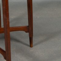 Morris & Co., Mahogany Side Table with a Shaped Top & a Wavy Apron - Thumbnail 14