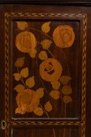 Arts & Crafts Mahogany & Inlaid Display Cabinet by E. Goodall - Thumbnail 14