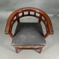 Collinson & Lock, attributed. An Aesthetic Movement Mahogany Armchair - Thumbnail 9