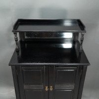 Style of E. W. Godwin. An Aesthetic Movement Ebonized Cabinet - Thumbnail 16