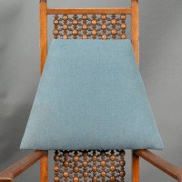Dr. C. Dresser, attributed. For the Art Furniture Alliance. A Moorish Style Walnut Armchair - Thumbnail 16