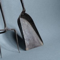 A Pair of Arts & Crafts Steel Fire Utensils - Thumbnail 6