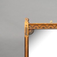 Charles Bevan (Style of) – Gothic Revival Oak Wall Mirror, c.1880 - Thumbnail 3