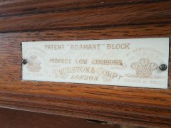 C. F. A. Voysey. A Rare Arts & Crafts 12' X 6' Full Size Oak Snooker Table - Thumbnail 11