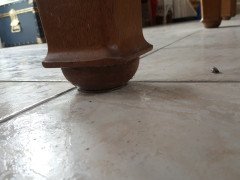 C. F. A. Voysey. A Rare Arts & Crafts 12' X 6' Full Size Oak Snooker Table - Thumbnail 6