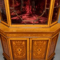 Stephen Webb for Collinson & Lock, a Renaissance Revival Inlaid Corner Cabinet - Thumbnail 11