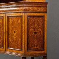 Stephen Webb for Collinson & Lock, a Renaissance Revival Inlaid Corner Cabinet - Thumbnail 22