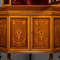 Stephen Webb for Collinson & Lock, a Renaissance Revival Inlaid Corner Cabinet - Thumbnail 21