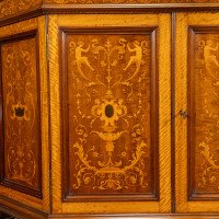 Stephen Webb for Collinson & Lock, a Renaissance Revival Inlaid Corner Cabinet - Thumbnail 27
