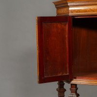 Stephen Webb for Collinson & Lock, a Renaissance Revival Inlaid Corner Cabinet - Thumbnail 30