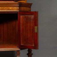 Stephen Webb for Collinson & Lock, a Renaissance Revival Inlaid Corner Cabinet - Thumbnail 31