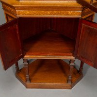 Stephen Webb for Collinson & Lock, a Renaissance Revival Inlaid Corner Cabinet - Thumbnail 33