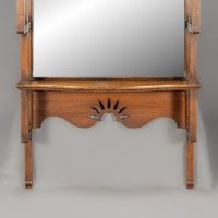 E. W. Godwin. An Anglo-Japanese Walnut Wall Cabinet - Thumbnail 7